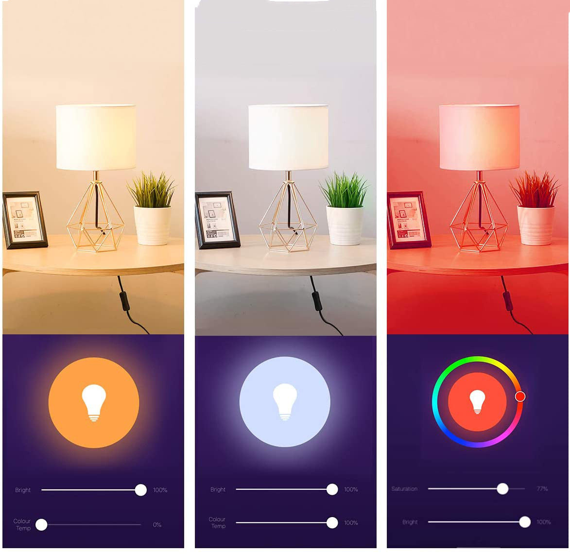 WiFi Smart Candle Light Graffiti